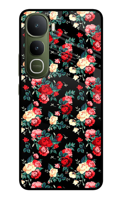 Rose Pattern Vivo Y400 5G Back Cover