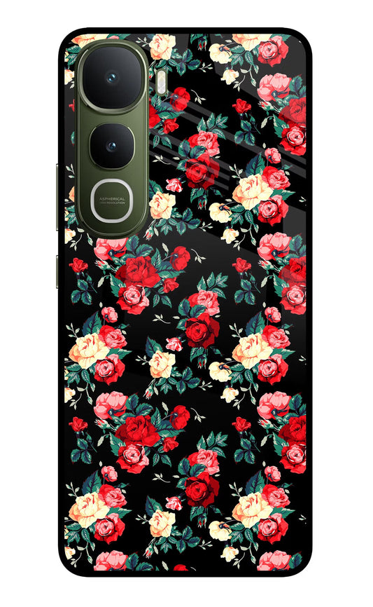Rose Pattern Vivo Y400 5G Back Cover