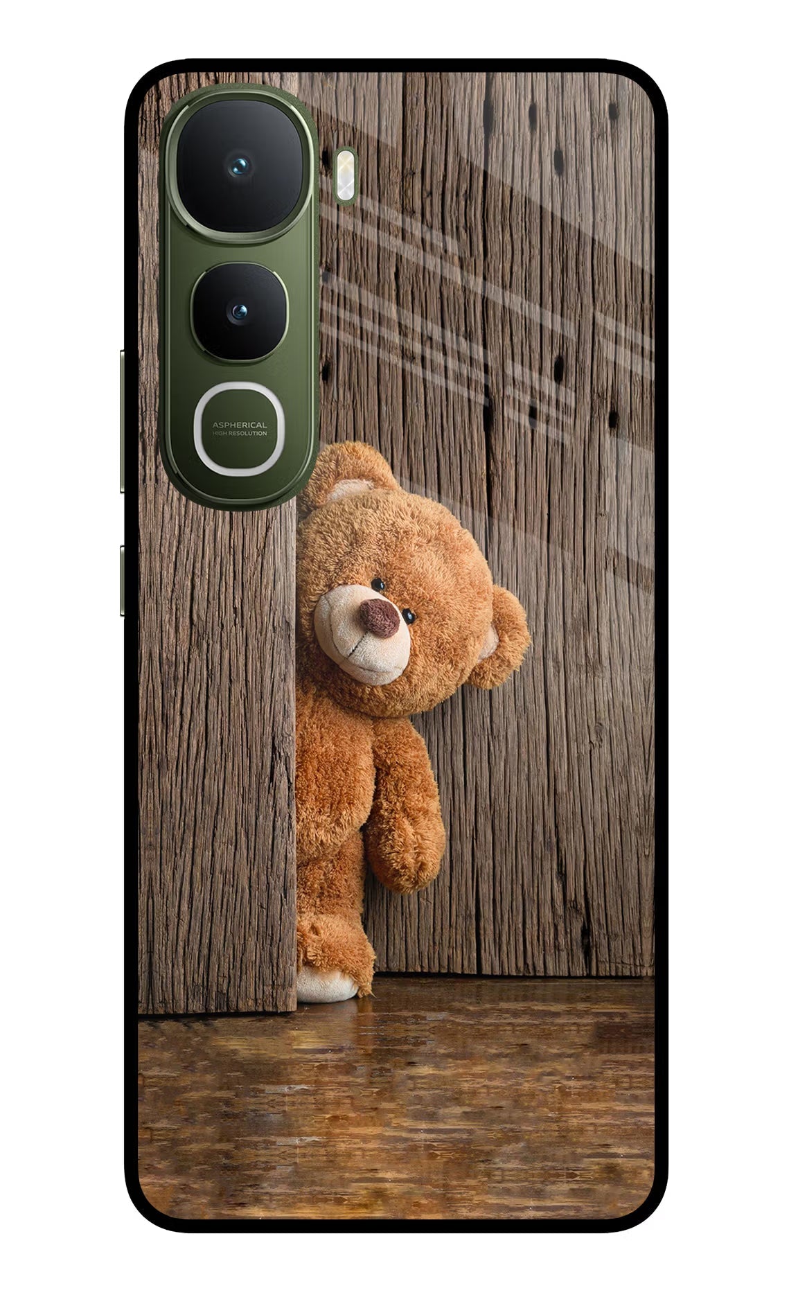 Teddy Wooden Vivo Y400 5G Back Cover