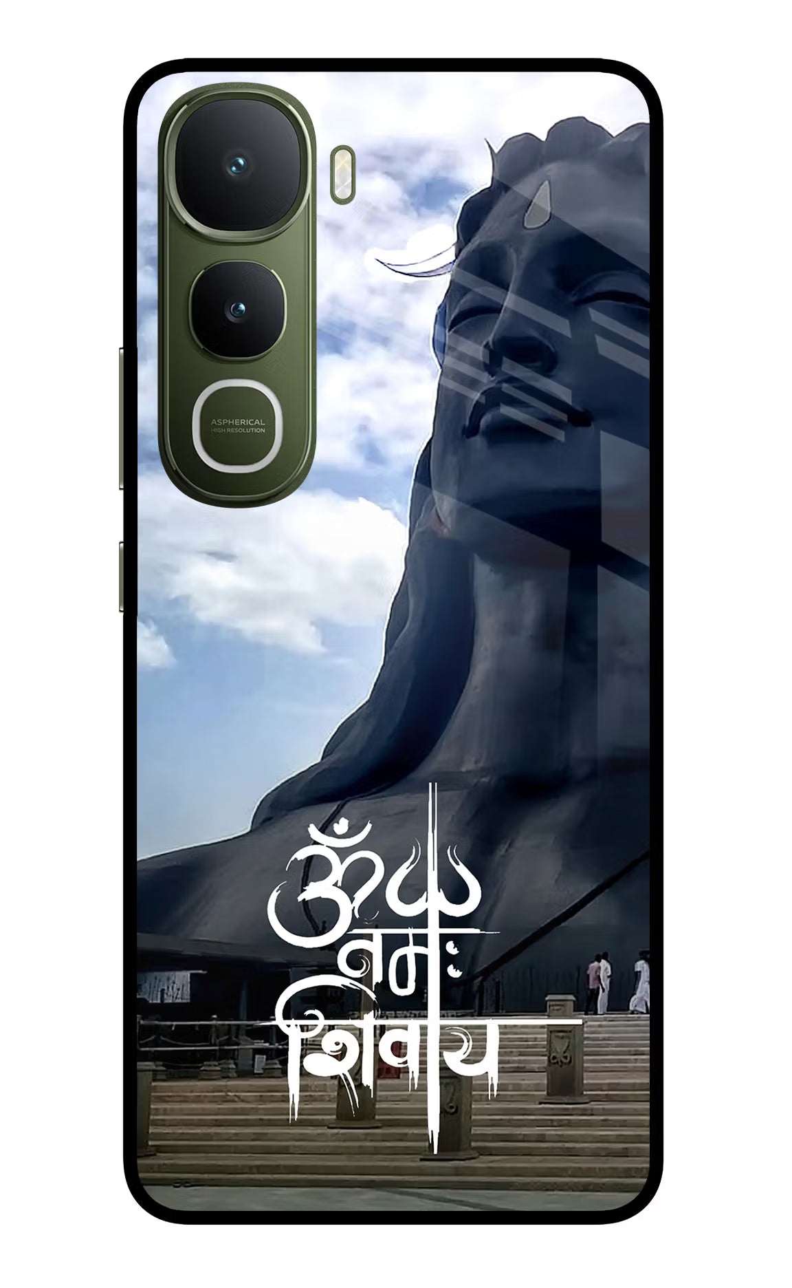 Om Namah Shivay Vivo Y400 5G Glass Case
