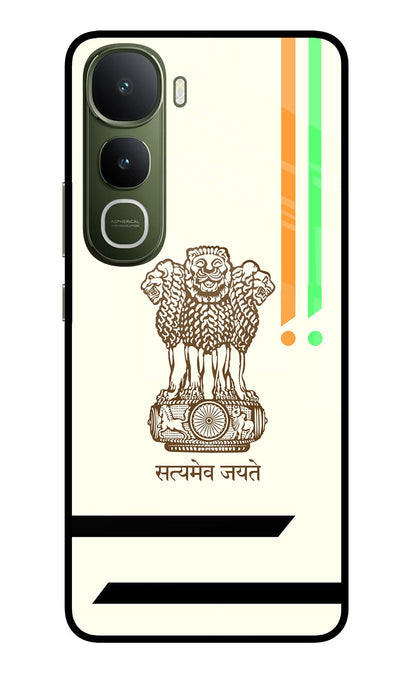 Satyamev Jayate Brown Logo Vivo Y400 5G Back Cover