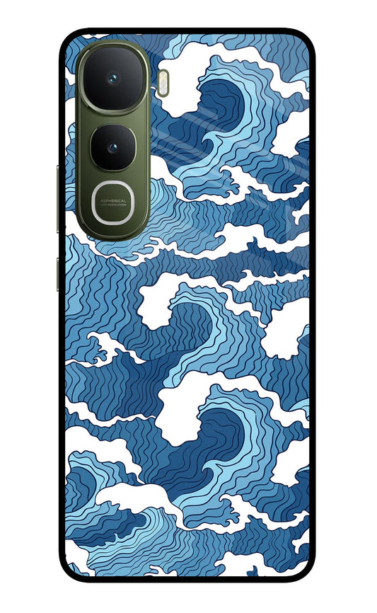 Blue Waves Vivo Y400 5G Back Cover