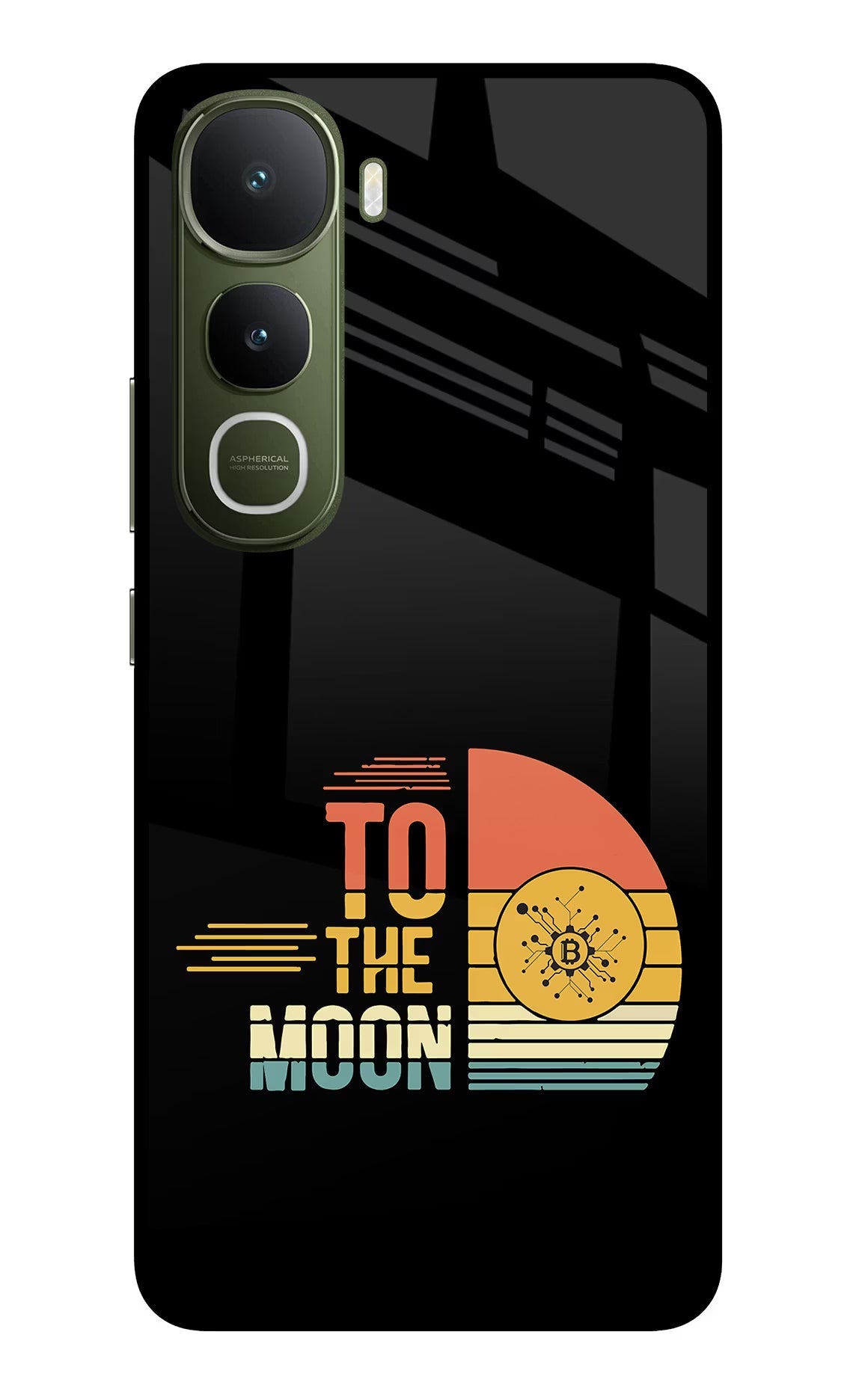 To the Moon Vivo Y400 5G Glass Case