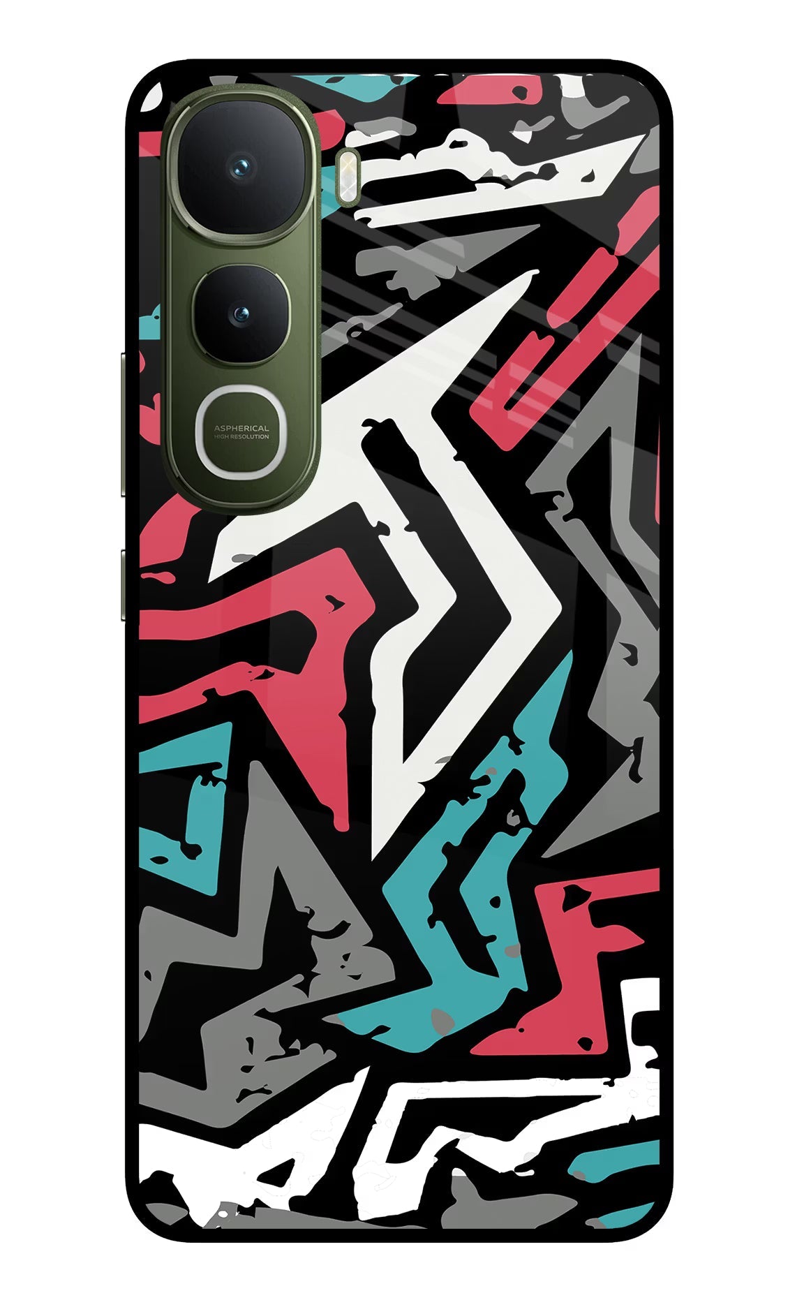 Geometric Graffiti Vivo Y400 5G Back Cover