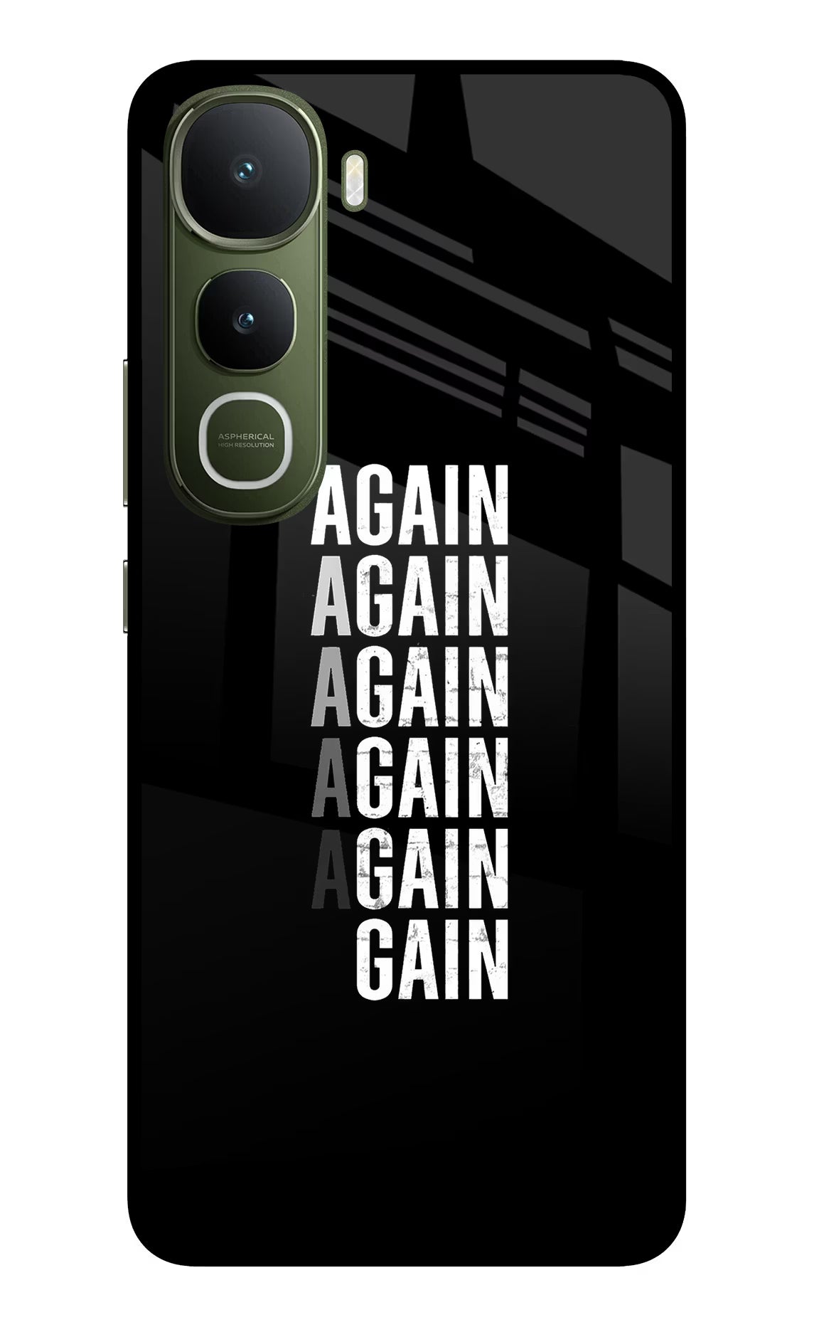 Again Again Gain Vivo Y400 5G Glass Case