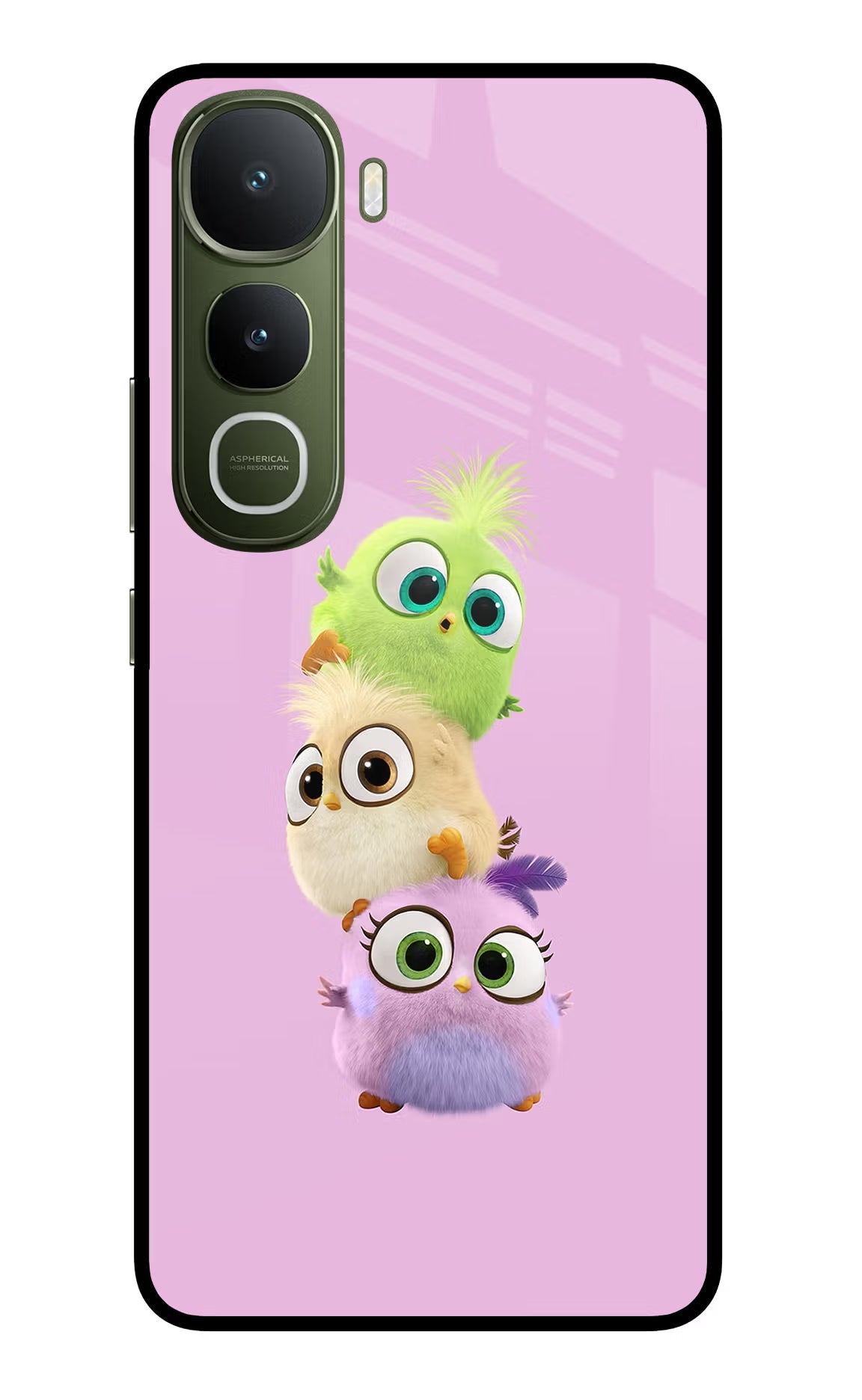 Cute Little Birds Vivo Y400 5G Back Cover