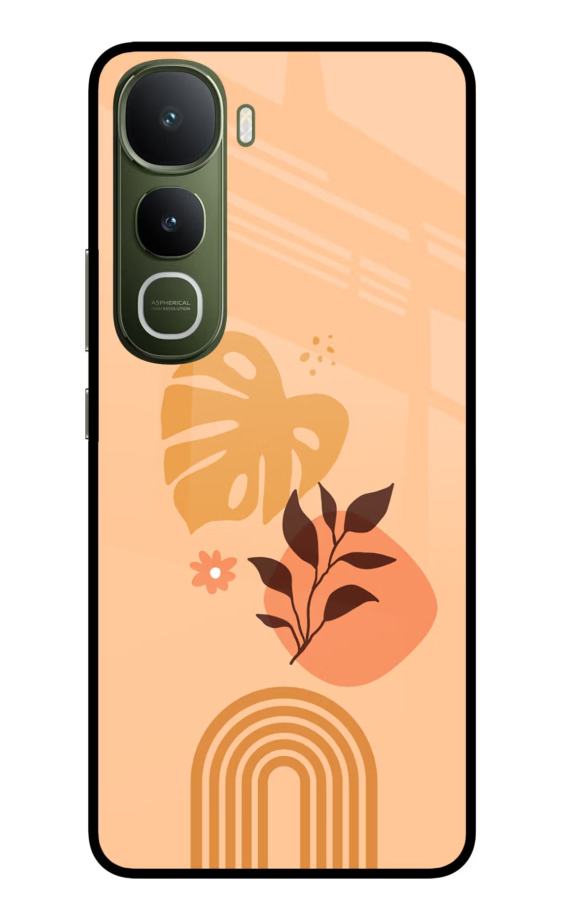 Bohemian Art Vivo Y400 5G Glass Case