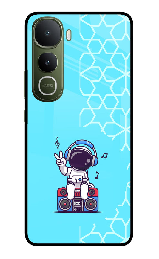 Cute Astronaut Chilling Vivo Y400 5G Back Cover