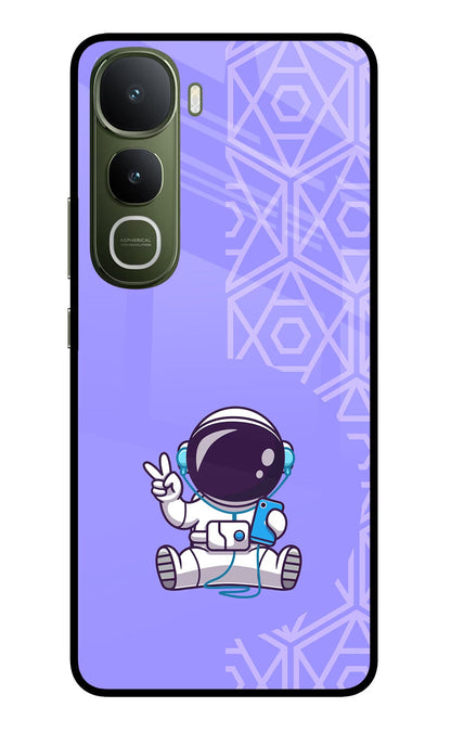 Cute Astronaut Chilling Vivo Y400 5G Back Cover