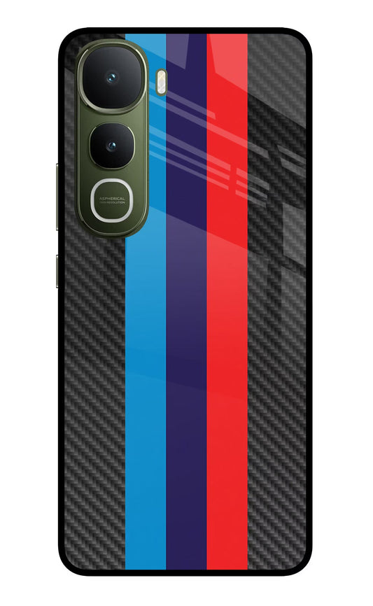 BMW Stripes Pattern Vivo Y400 5G Back Cover