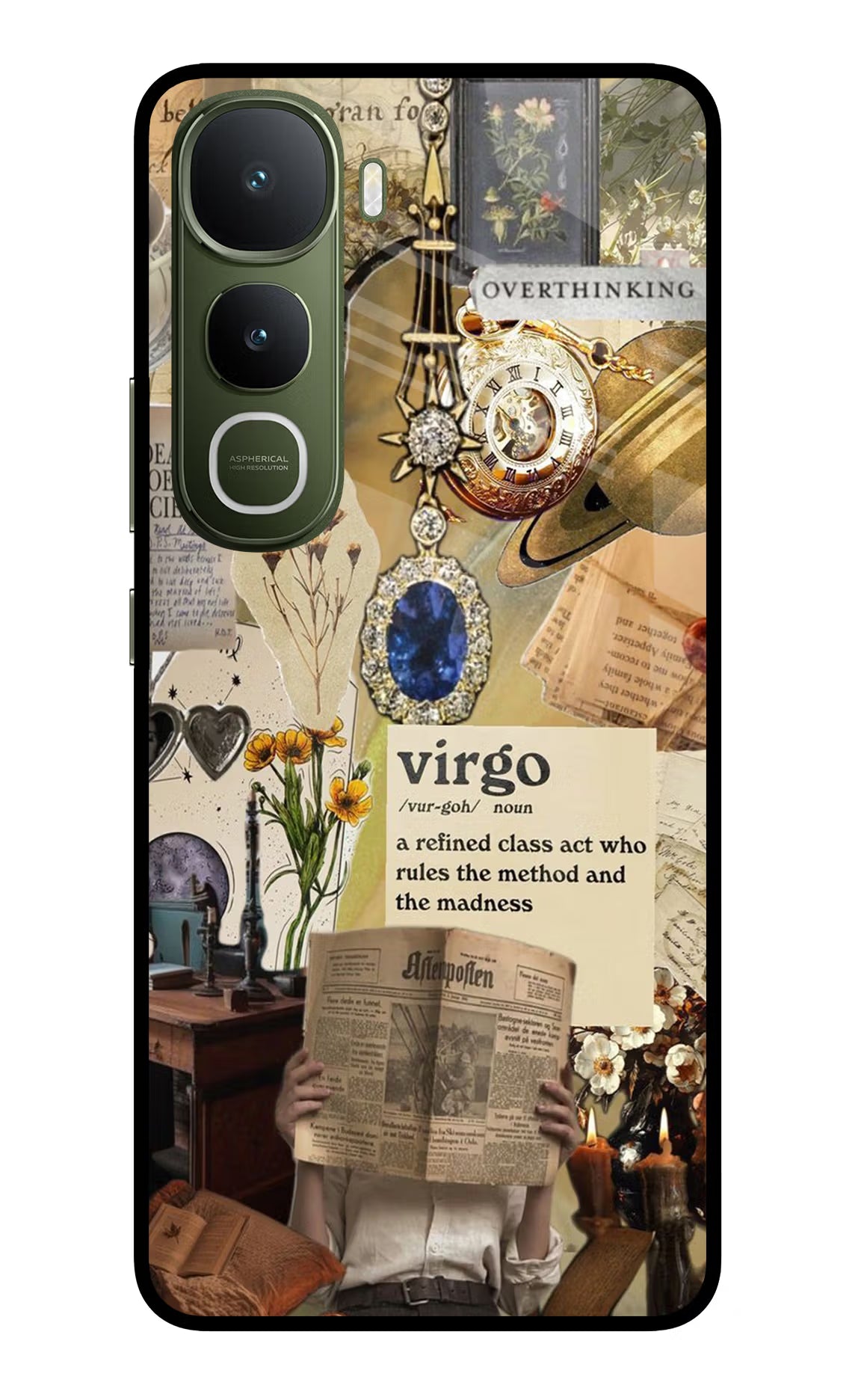 Virgo Zodiac Vivo Y400 5G Back Cover