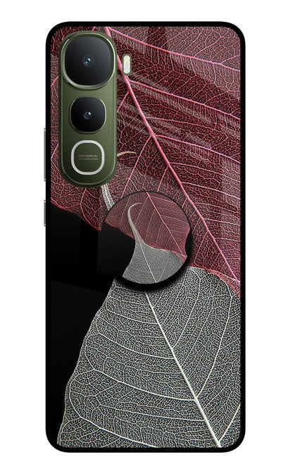 Leaf Pattern Vivo Y400 5G Pop Case