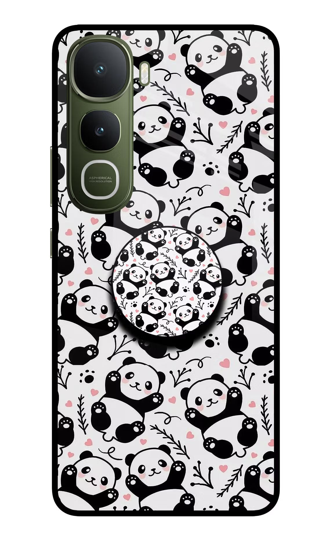 Cute Panda Vivo Y400 5G Pop Case