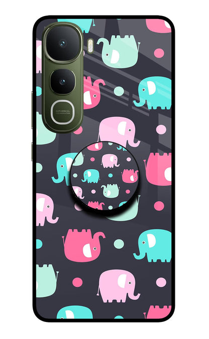 Baby Elephants Vivo Y400 5G Pop Case