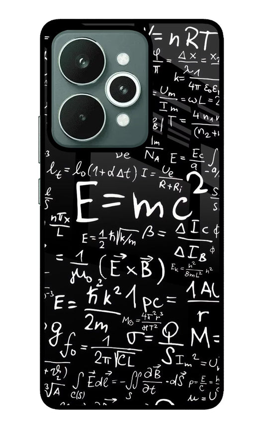 Physics Formula Realme 15 Glass Case