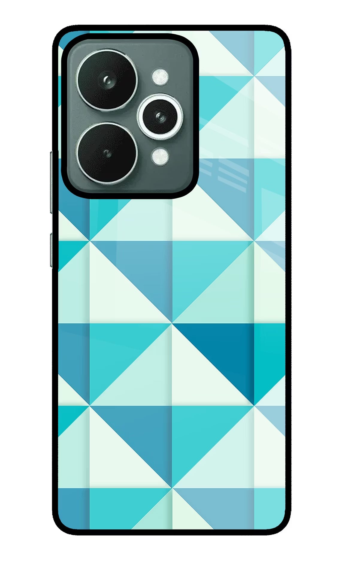 Abstract Realme 15 Glass Case