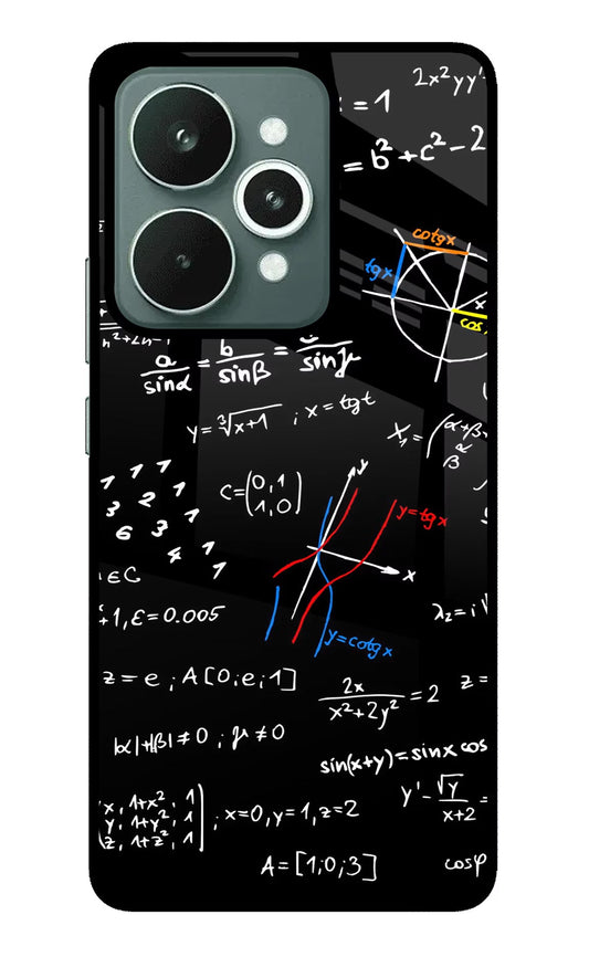 Mathematics Formula Realme 15 Glass Case