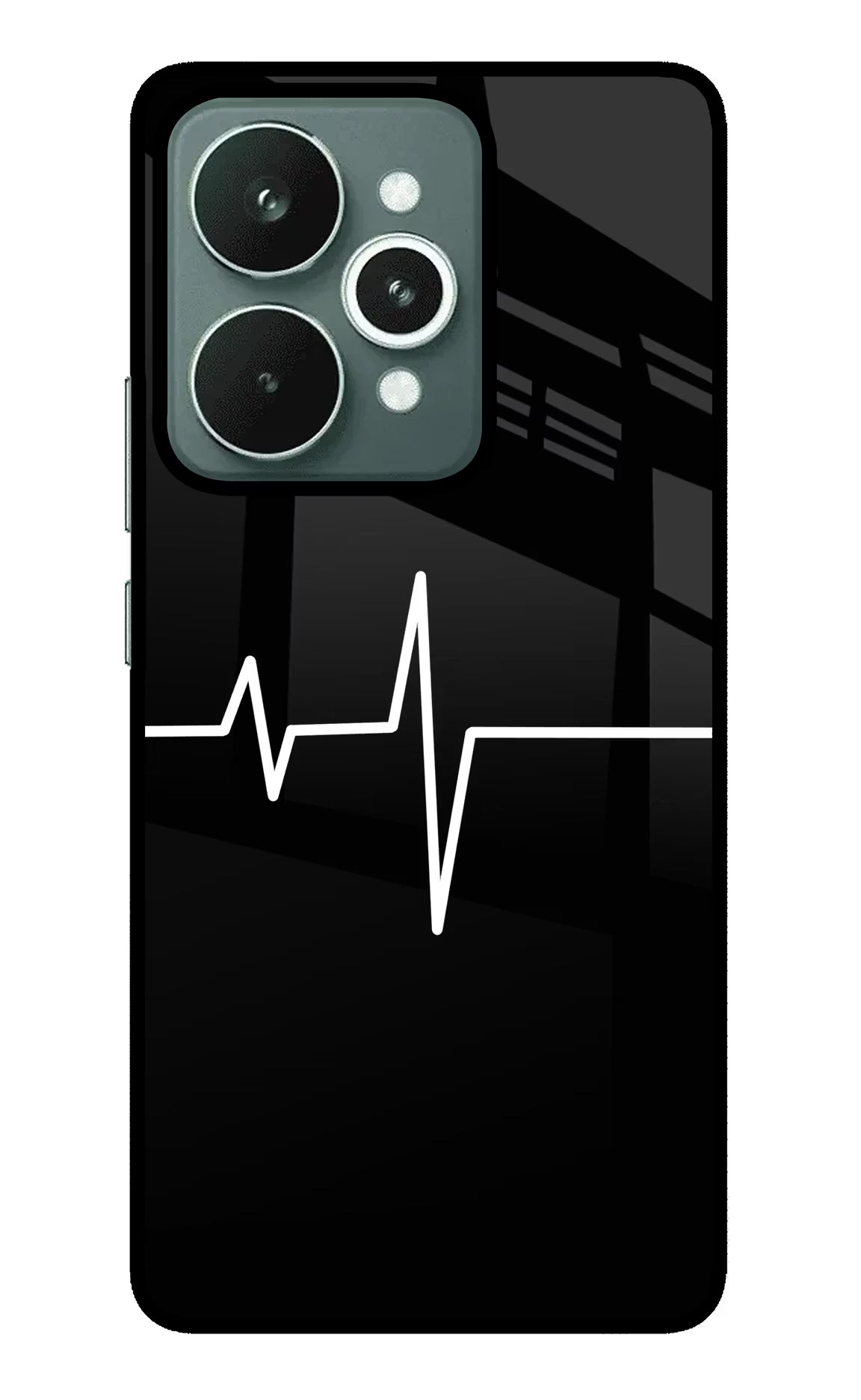 Heart Beats Realme 15 Glass Case