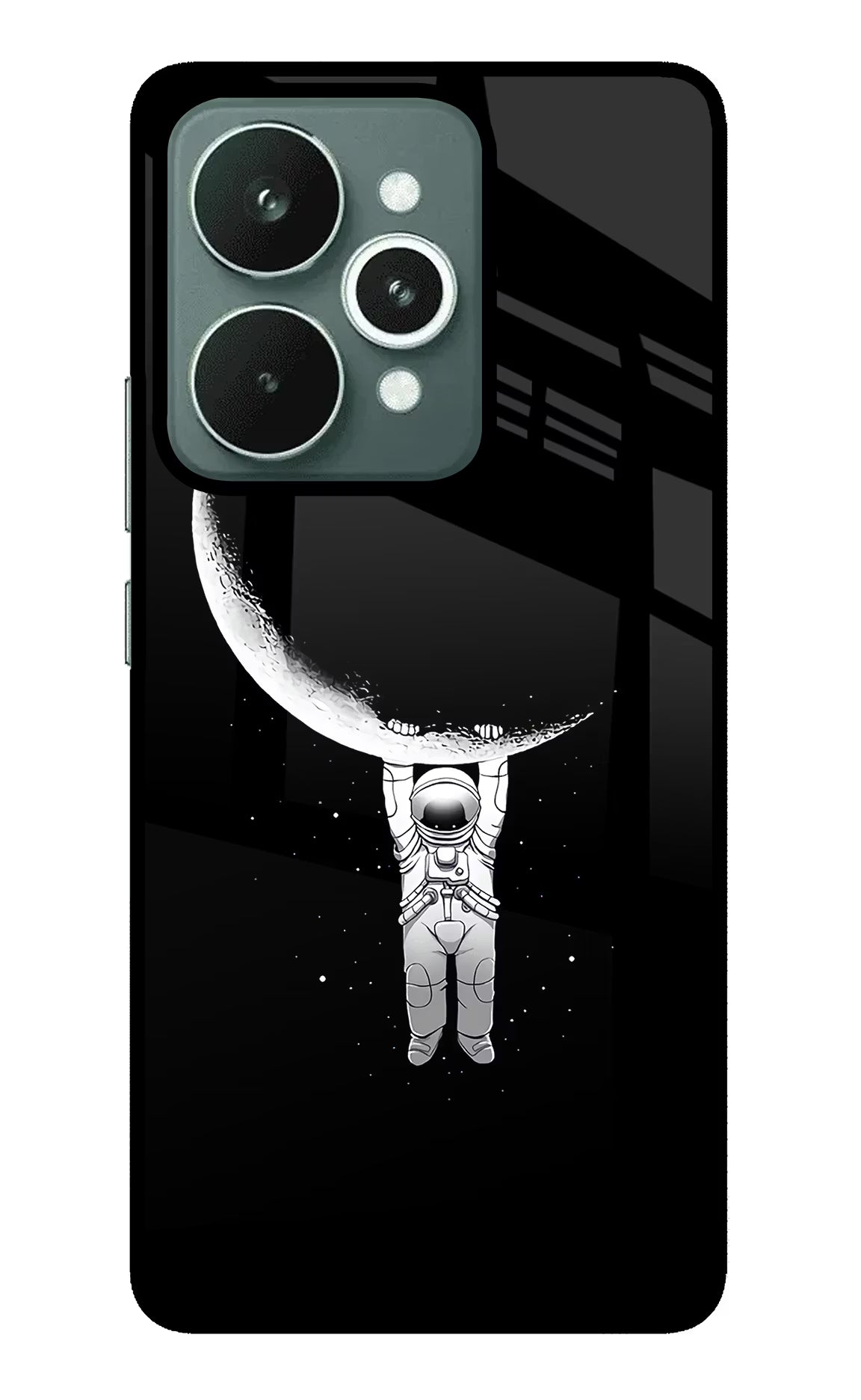 Moon Space Realme 15 Glass Case