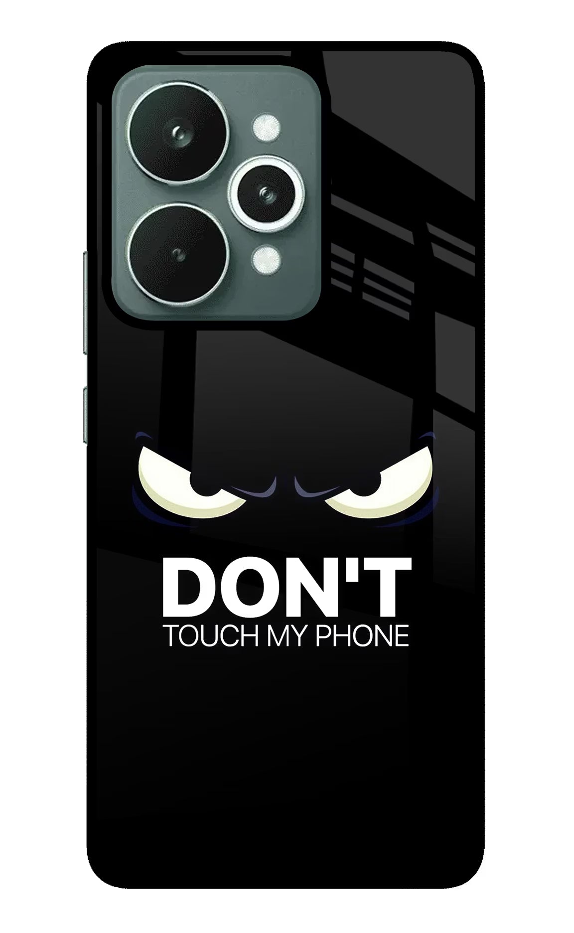 Don'T Touch My Phone Realme 15 Glass Case