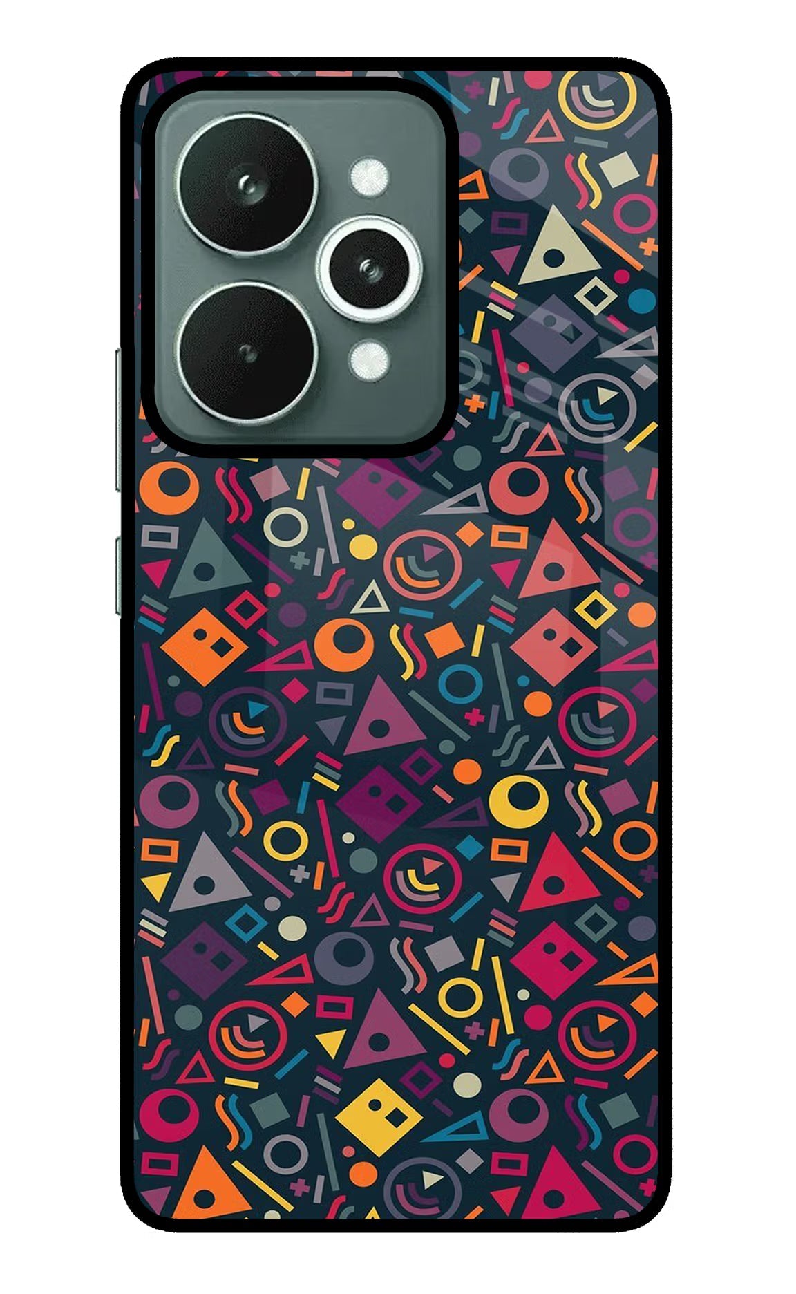 Geometric Abstract Realme 15 Back Cover