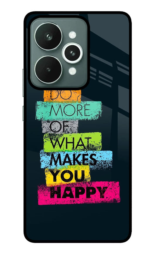 Do More Of What Makes You Happy Realme 15 Back Cover