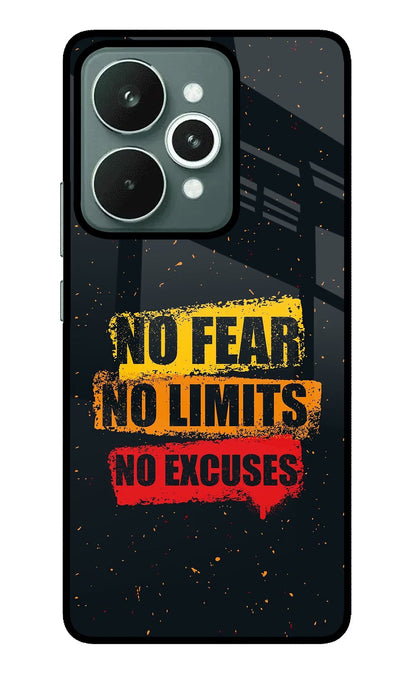 No Fear No Limits No Excuse Realme 15 Back Cover