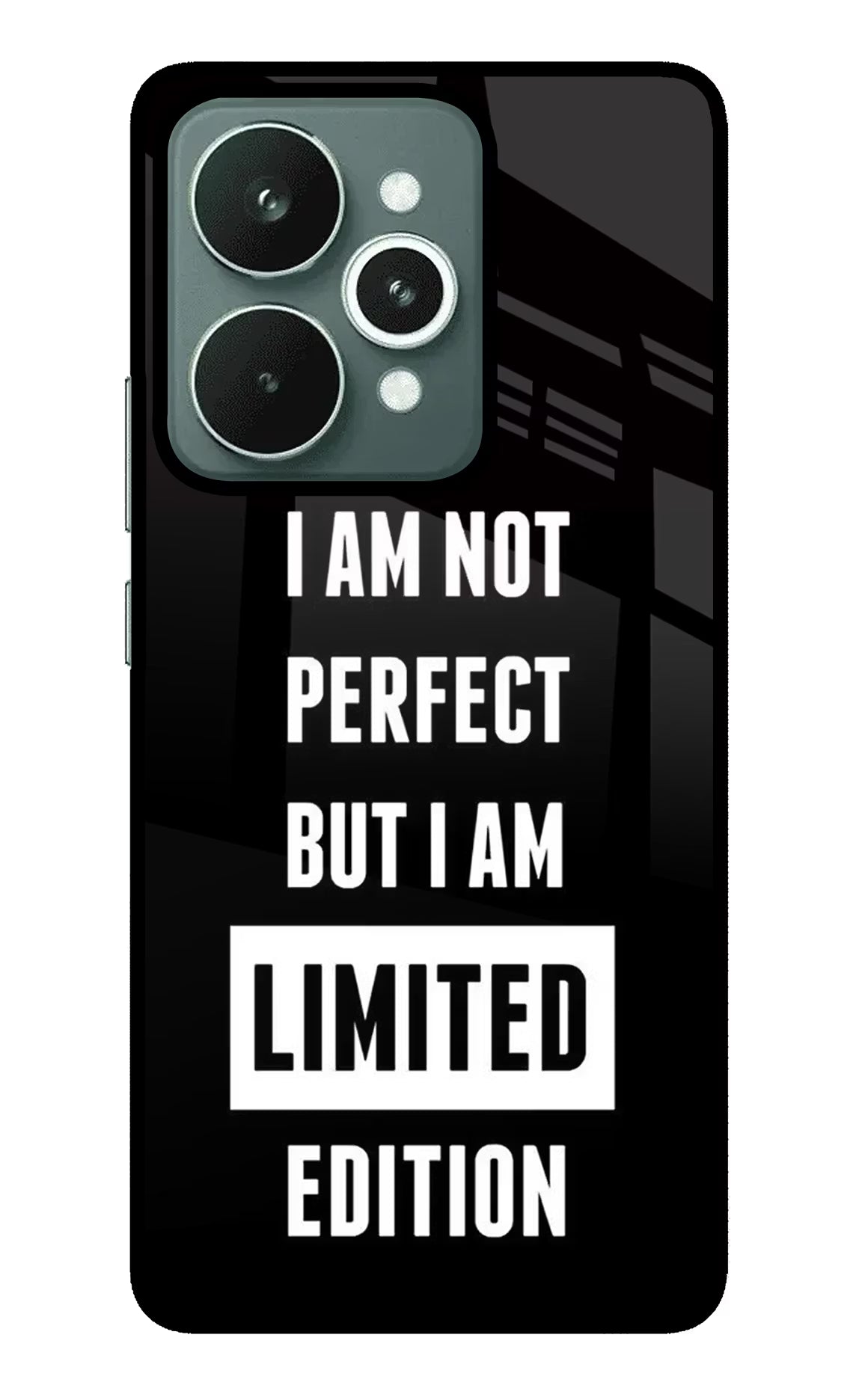 I Am Not Perfect But I Am Limited Edition Realme 15 Back Cover