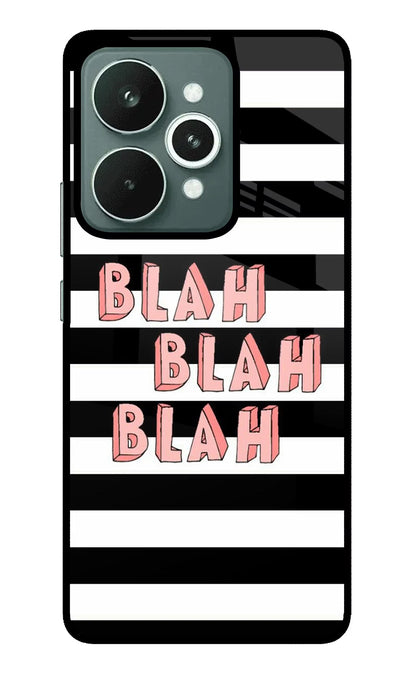Blah Blah Blah Realme 15 Back Cover