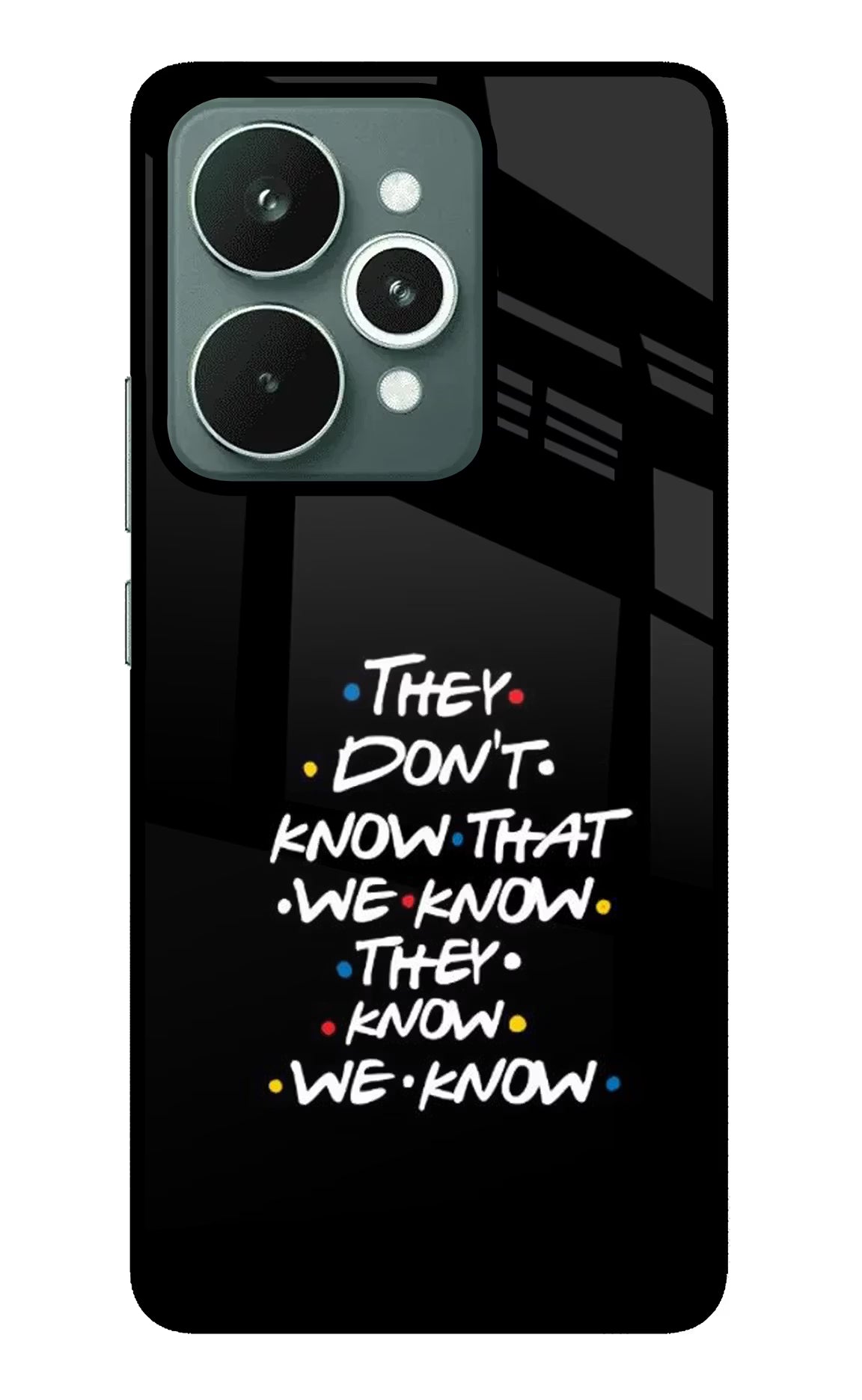 FRIENDS Dialogue Realme 15 Back Cover