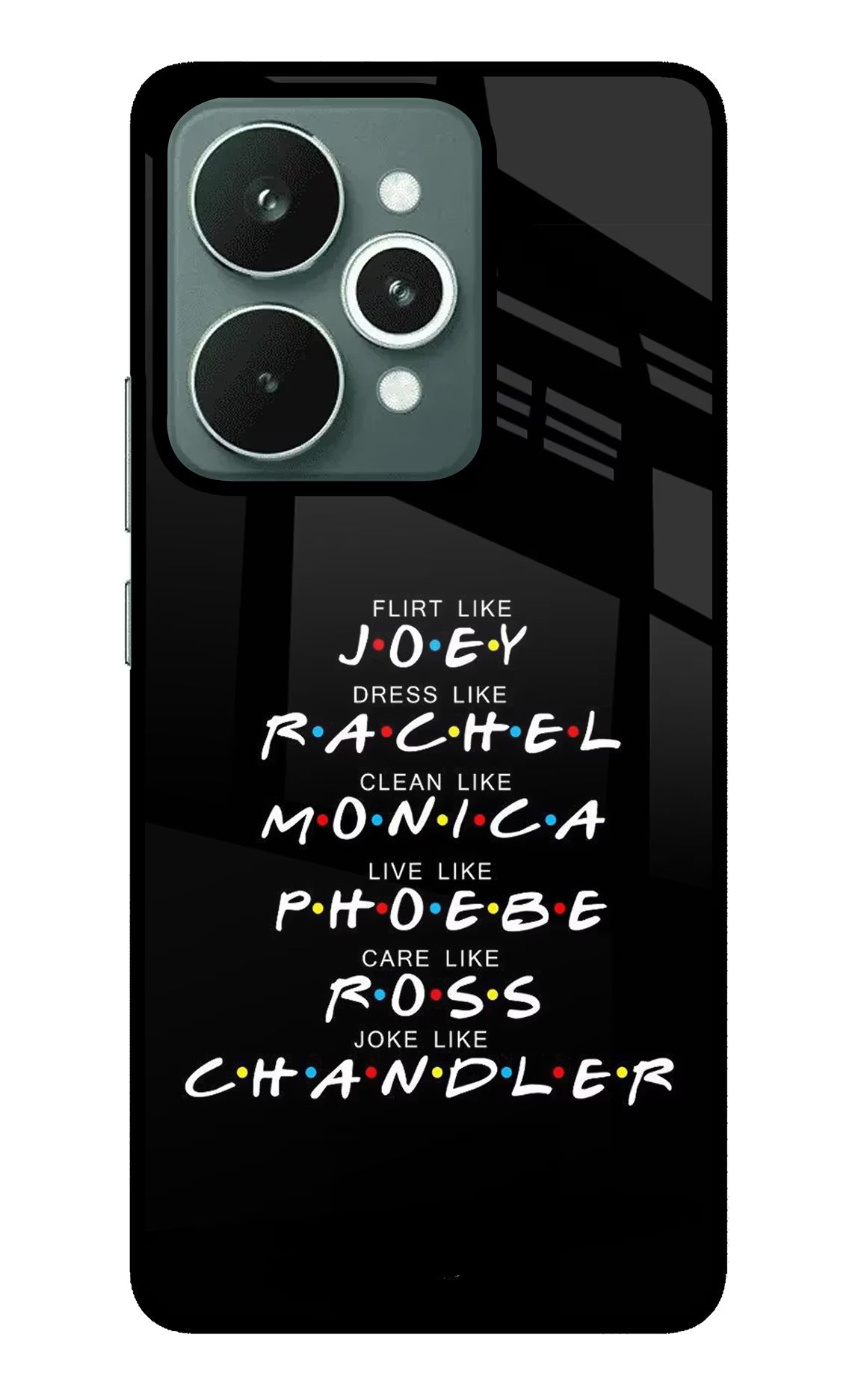 FRIENDS Character Realme 15 Back Cover