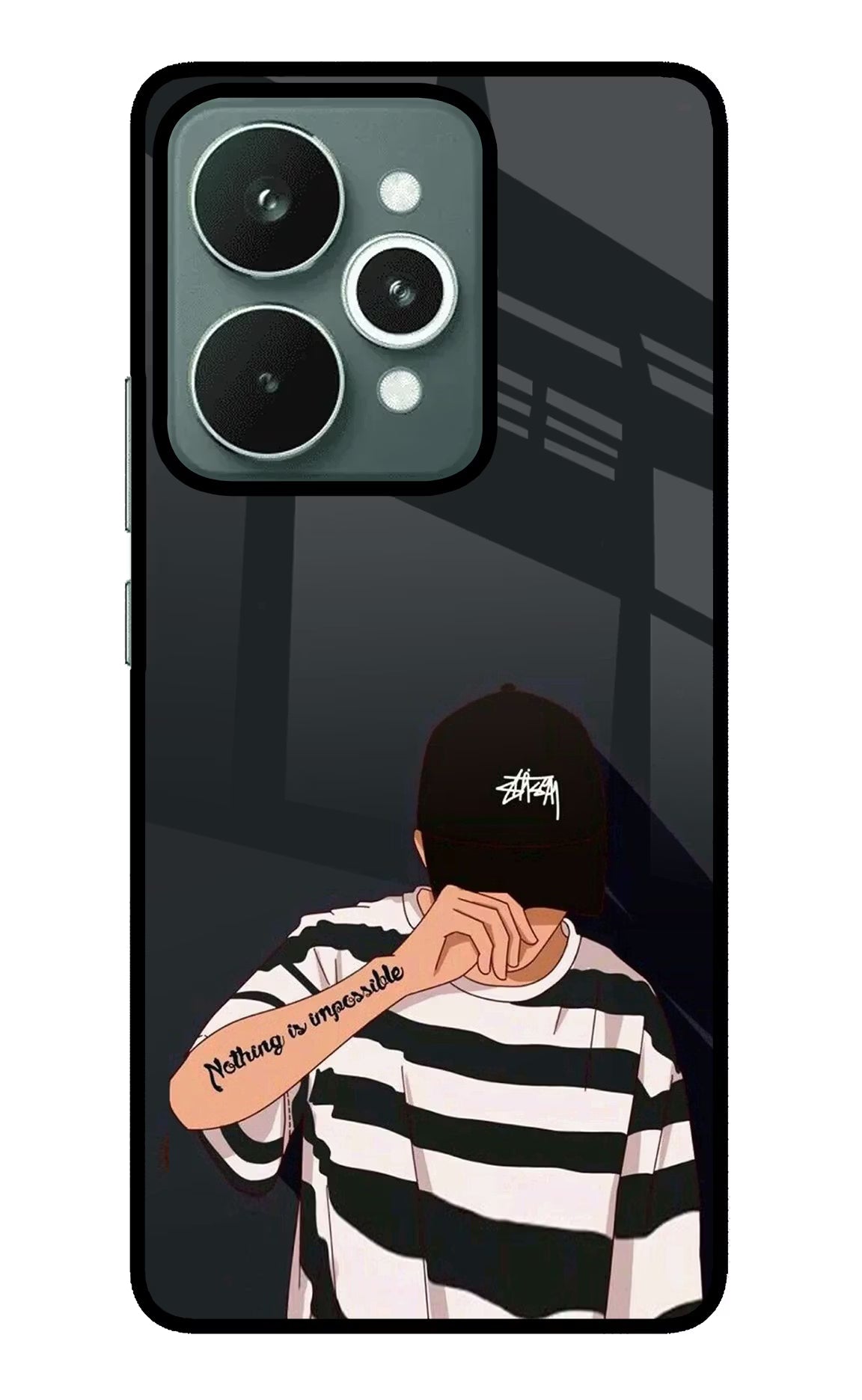 Aesthetic Boy Realme 15 Back Cover