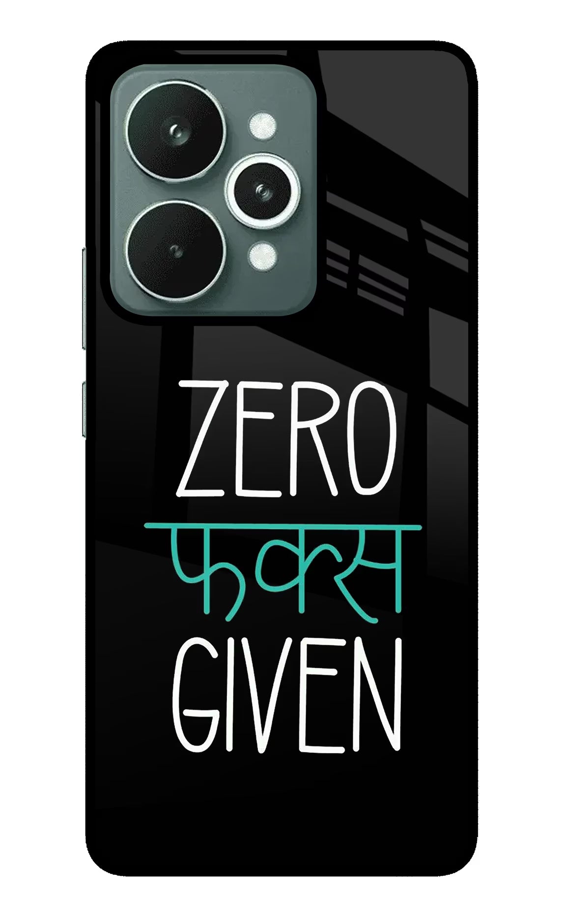 Zero Fucks Given Realme 15 Back Cover