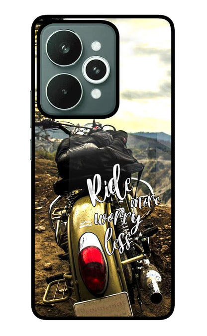 Ride More Worry Less Realme 15 Back Cover