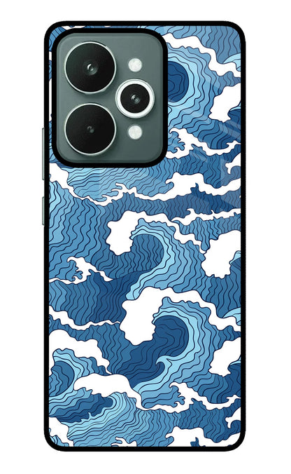 Blue Waves Realme 15 Back Cover