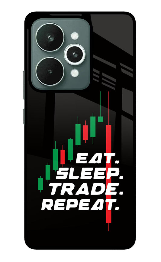 Eat Sleep Trade Repeat Realme 15 Back Cover