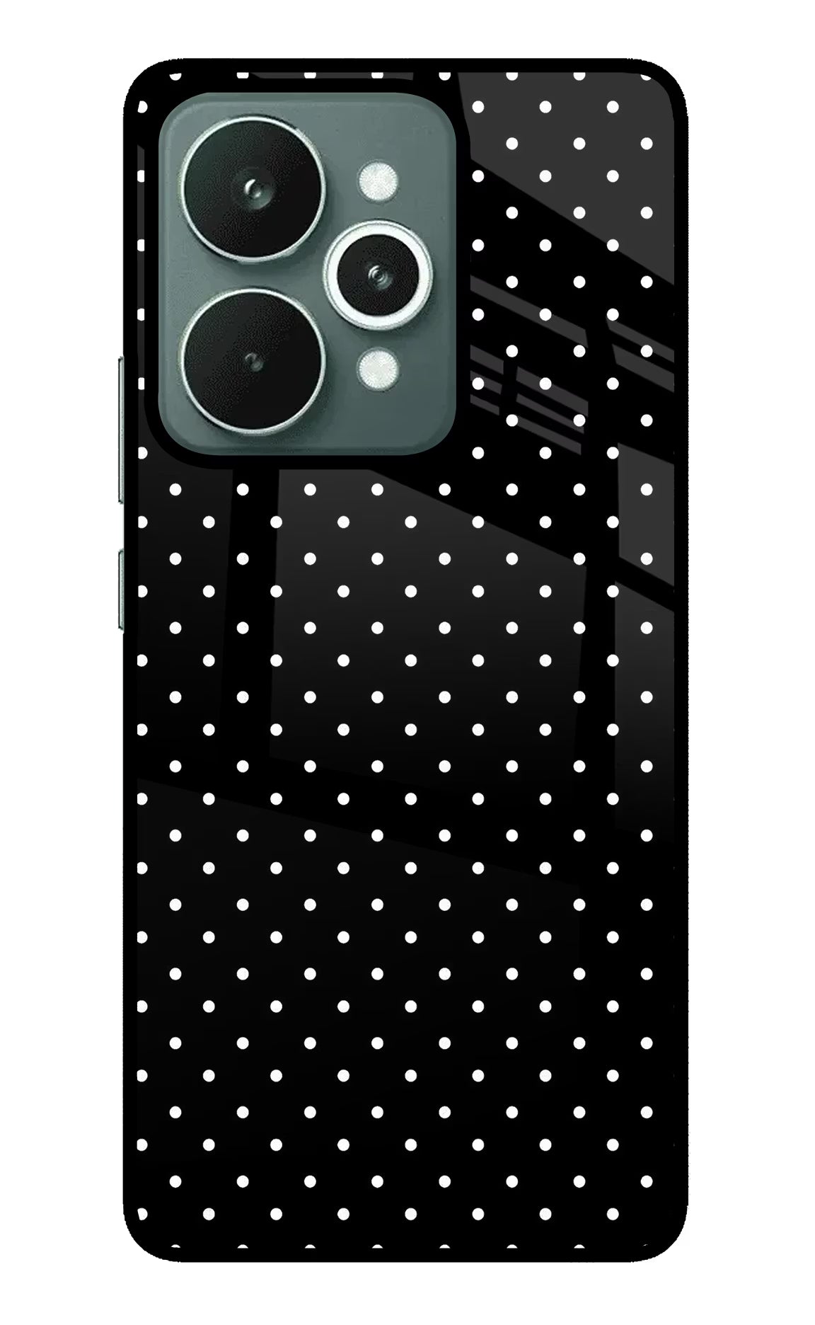 White Dots Realme 15 Back Cover