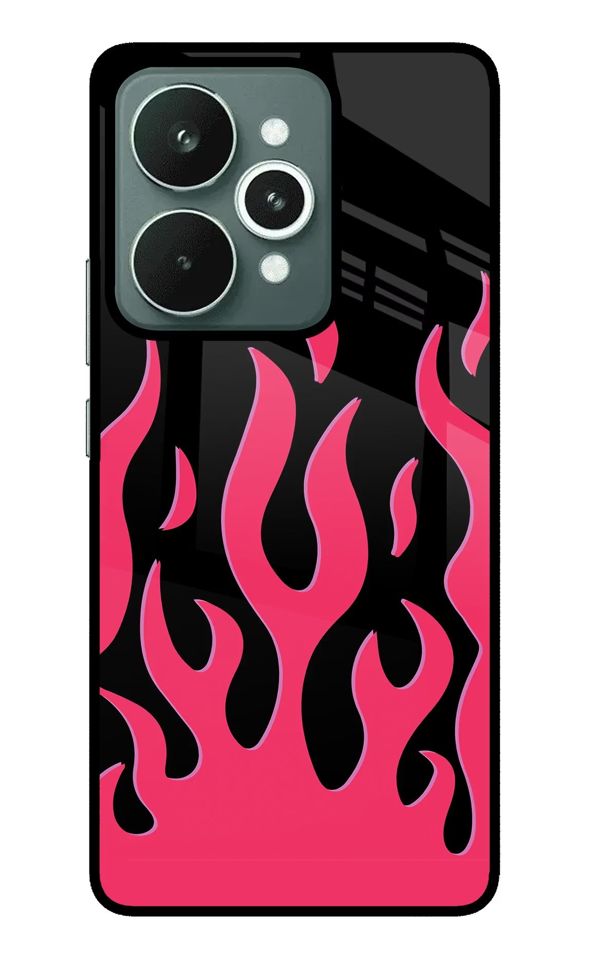 Fire Flames Realme 15 Back Cover