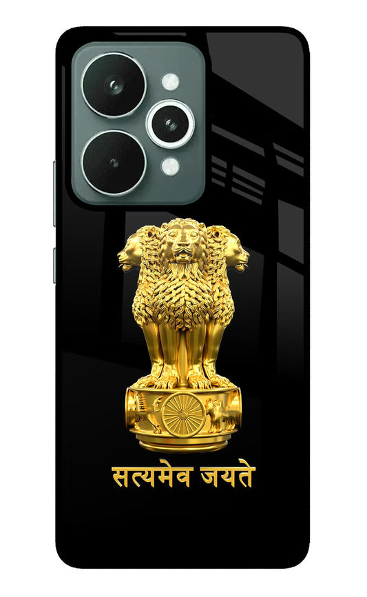 Satyamev Jayate Golden Realme 15 Back Cover