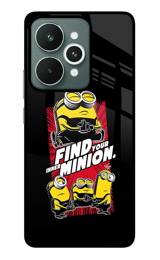 Find your inner Minion Realme 15 Glass Case