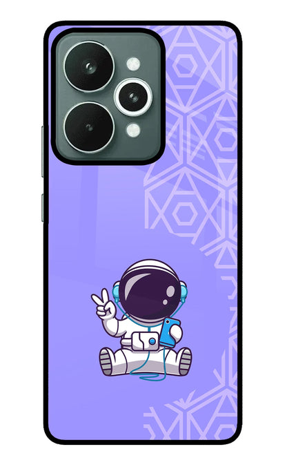 Cute Astronaut Chilling Realme 15 Back Cover