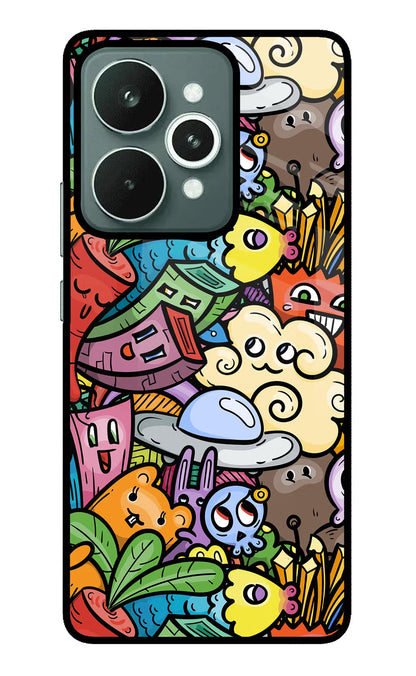 Veggie Doodle Realme 15 Back Cover