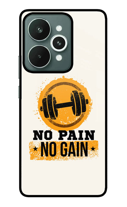 No Pain No Gain Realme 15 Back Cover