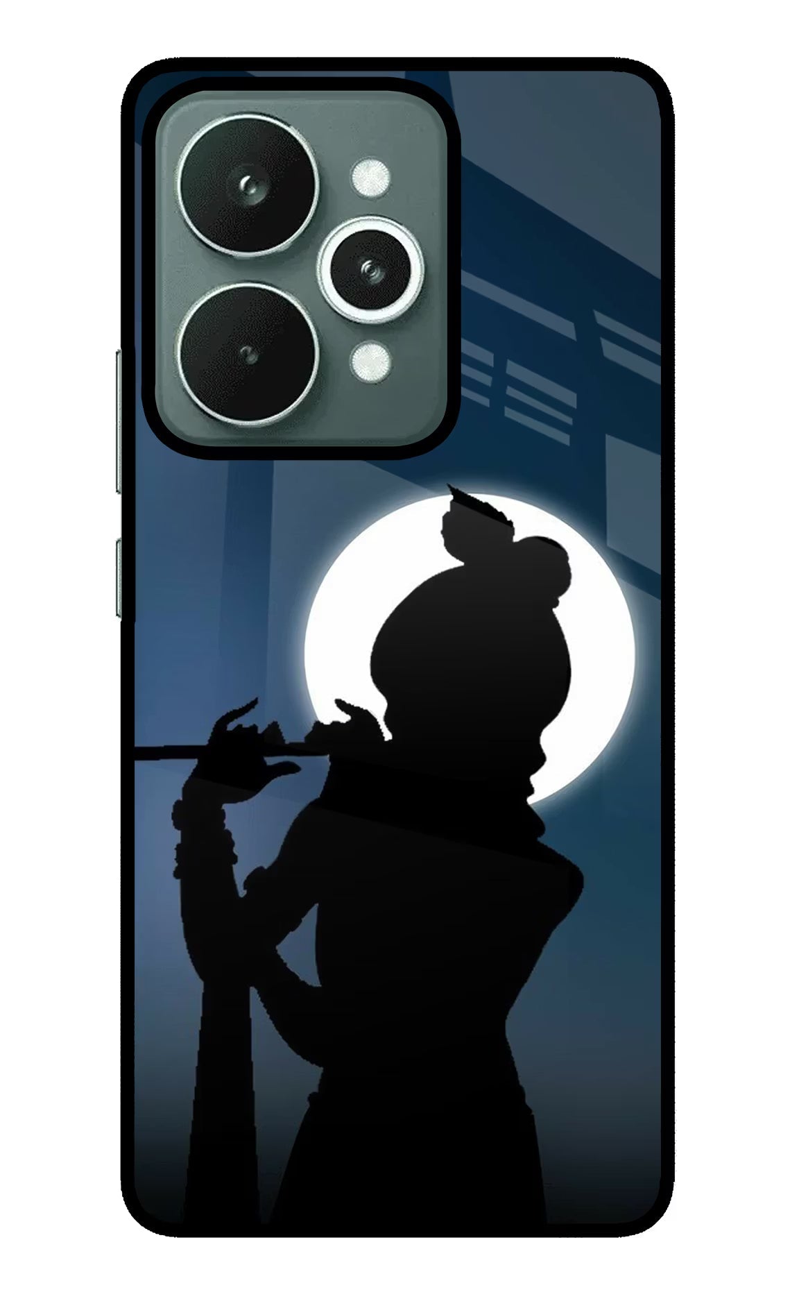Shri Krishna Silhouette Realme 15 Back Cover