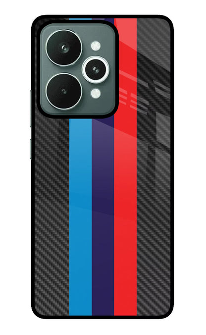 BMW Stripes Pattern Realme 15 Back Cover