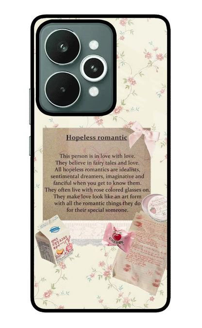 Hopeless Romantic Realme 15 Back Cover
