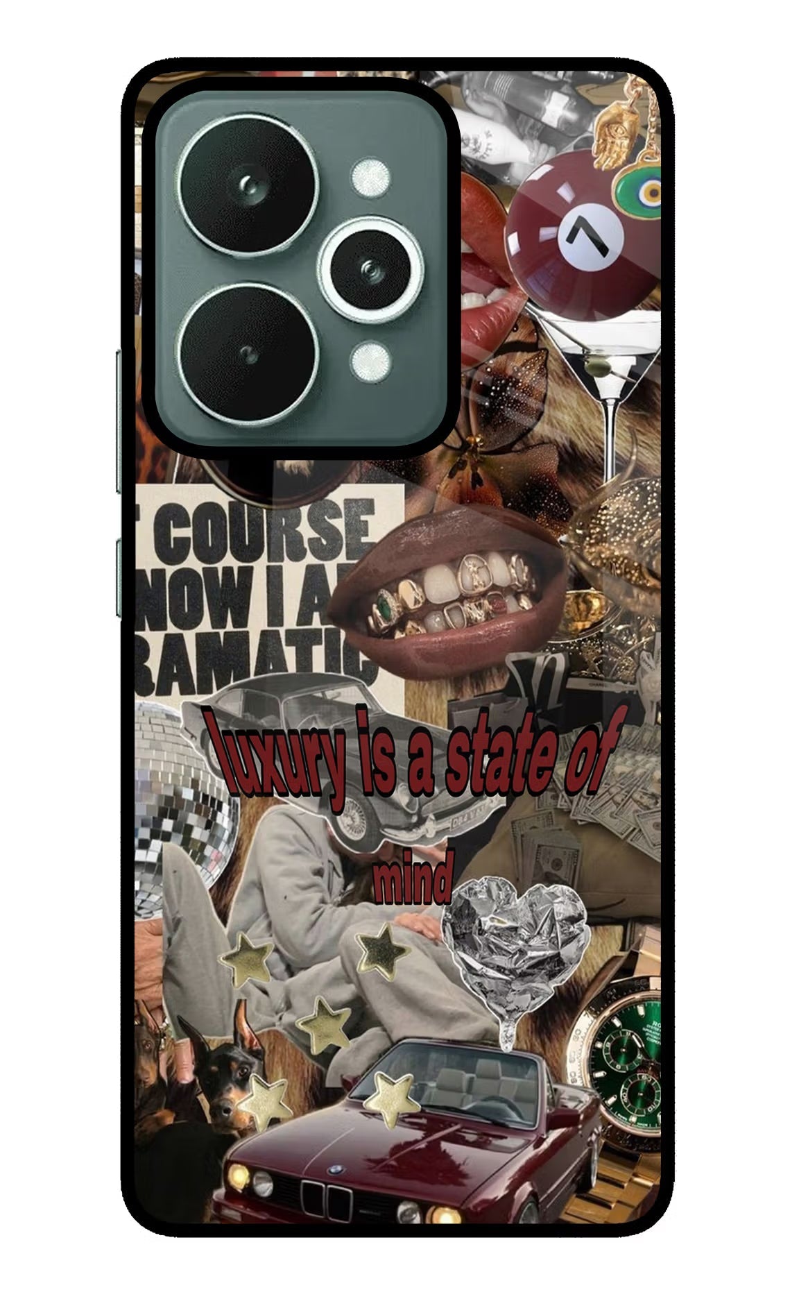 Luxury Realme 15 Back Cover