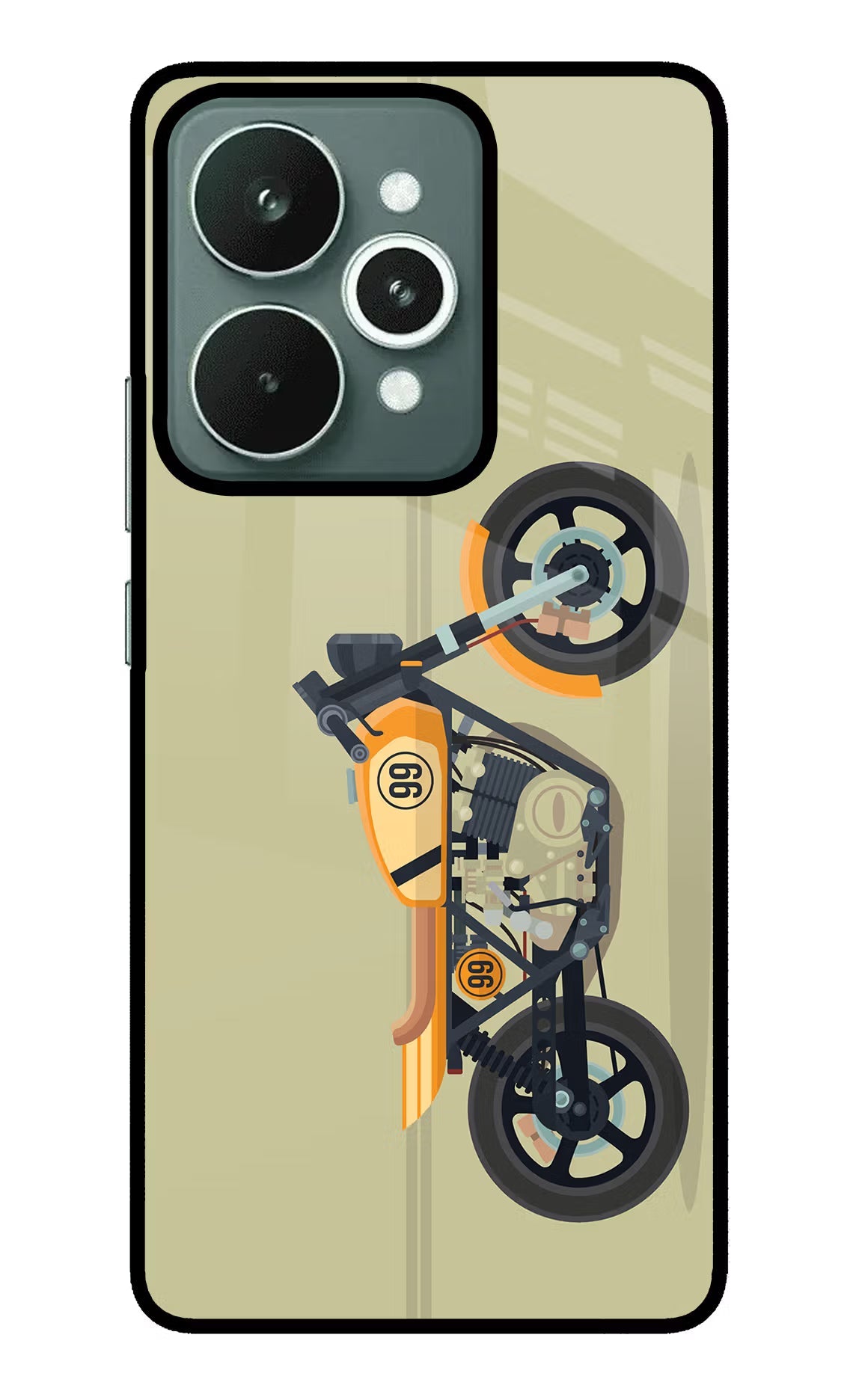 Vertical Speedster Realme 15 Back Cover