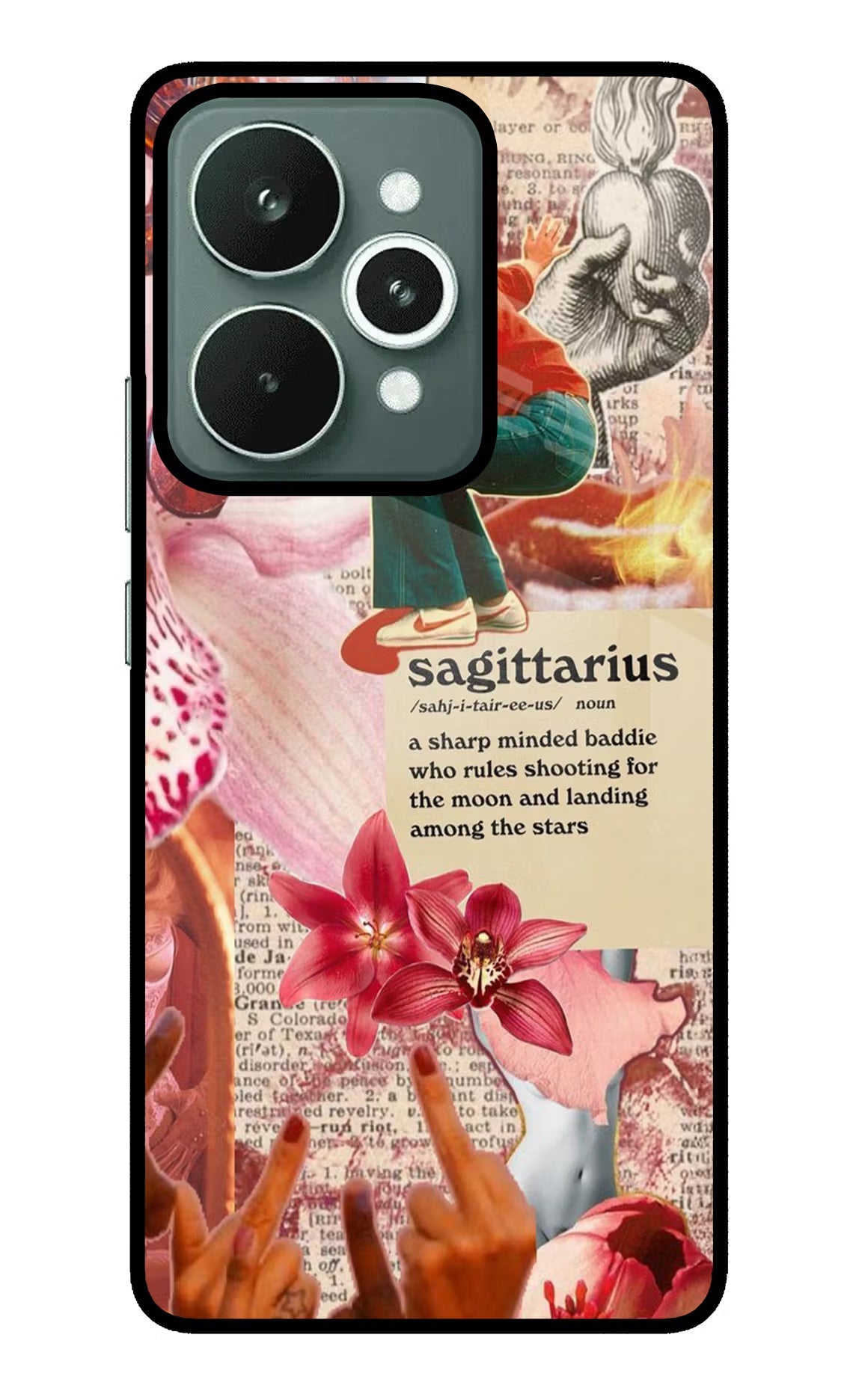 Sagittarius Zodiac Realme 15 Glass Case