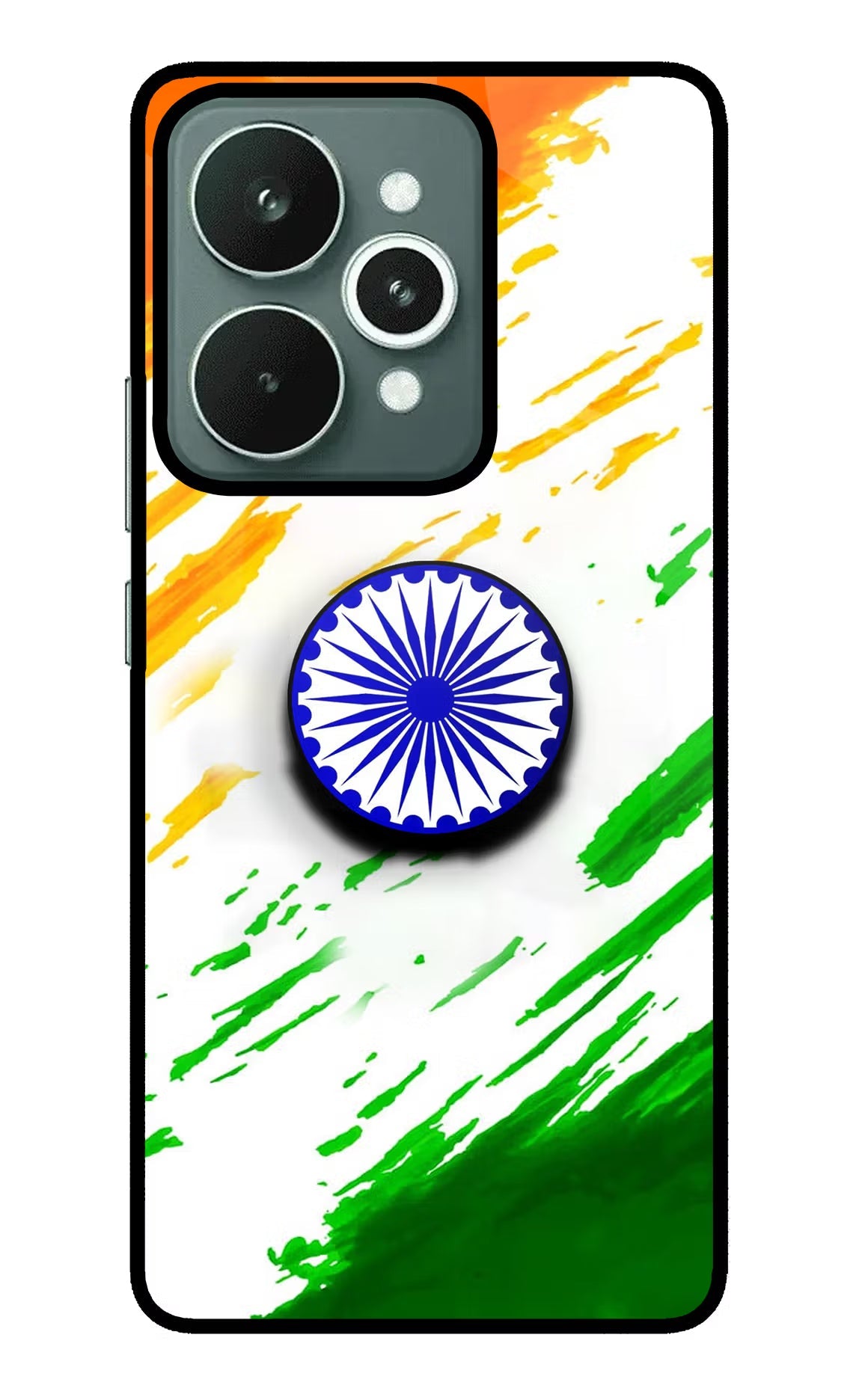 Indian Flag Ashoka Chakra Realme 15 Pop Case